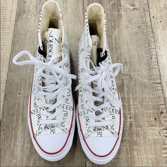 CONVERSE X JW Anderson Logo High-Top Sneakers - Picture 6 of 7